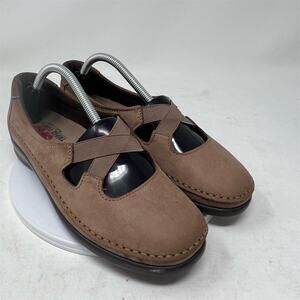 SAS Crissy Women's Slip On Moccasins Brown Size 9 Comfort Shoes